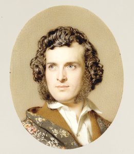 Självporträtt, ca. 1850.