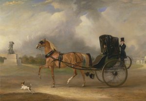 William Massey-Stanley kör sin Cabriolet i Hyde Park