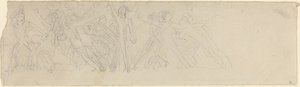 Antik stridsscen (?) av John Flaxman