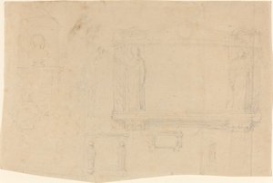 Design för monument av John Flaxman