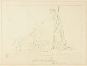 Juno får solen att gå ner av John Flaxman