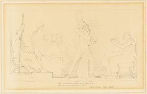 Minerva och Achilles av John Flaxman