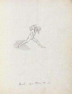 Puck. Ja där är det, 1783 (penna, bläck & tvätt på papper) av John Flaxman