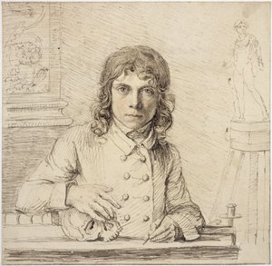 Självporträtt vid 24 års ålder, 1779 av John Flaxman