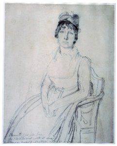 Skiss av Eliza Soane, ca 1800 av John Flaxman