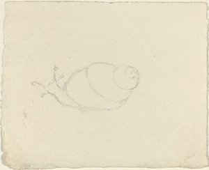 Sniglar [recto and verso] av John Flaxman
