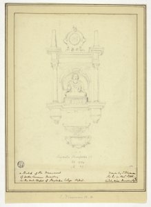 Monumentet över doktor Lawrence Humphrey av John Flaxman