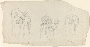 Tre grupper av dansare av John Flaxman