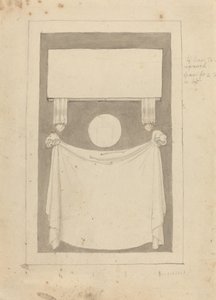 Tre inskriptionsfält av John Flaxman