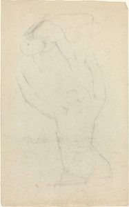 Två luftburna? Figurer som når ut till varandra av John Flaxman