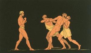 Ulysses förbereder sig för att slåss med virus av John Flaxman