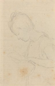 Kvinna i profil av John Flaxman