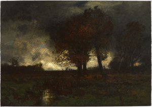 En stormig dag, 1887