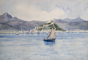 Denia, Spanien av John Francis Pollock