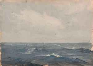 Havslandskap, ca 1900 (olja på duk)