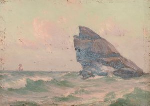 Havslandskap, ca 1900 (olja på duk)