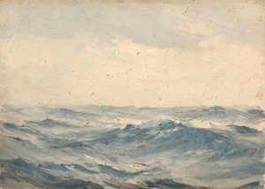 Havslandskap, ca 1900 (olja på duk)