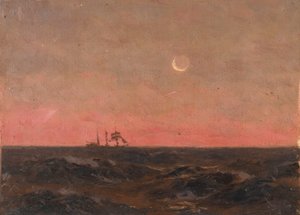 Havslandskap, ca 1900 (olja på duk)