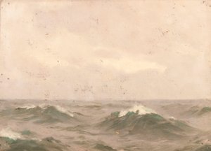Havslandskap, ca 1900 (olja på duk) av John Fraser