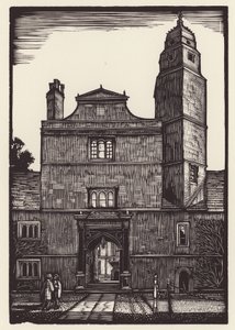 Cambridge: Caius (träsnitt)