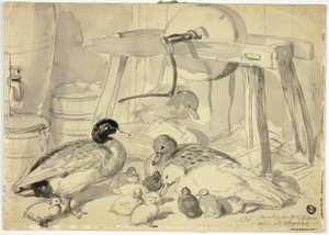 Ankor, ankungar och slipsten av John Frederick Herring I