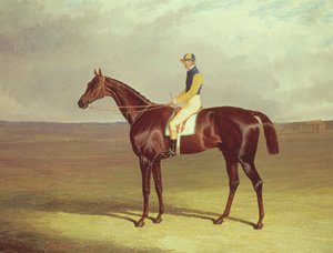 Mr. M. Stanleys Crutch på Newmarket Heath, 1833 av John Frederick Herring Senior