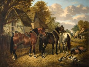 Redo för plogen av John Frederick Herring Senior
