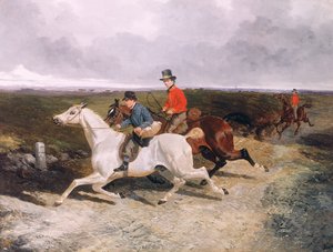 Kungliga tjänare på vägen till Windsor av John Frederick Herring Senior