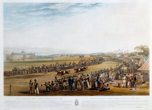 Specialpris på 5000 franc till Chantilly 1841 Tryck av John Frederick Herring (1795-1865) (ec.engl.) 1841 Privat samling av John Frederick Herring Senior