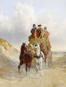 Royal Mail Coach on the Road, 1841 av John Frederick Herring Senior