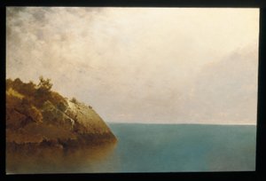 En dimmig himmel av John Frederick Kensett
