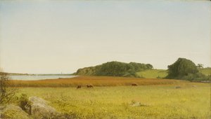 Almys damm, Newport av John Frederick Kensett