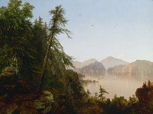 Längs Hudson, 1852. av John Frederick Kensett