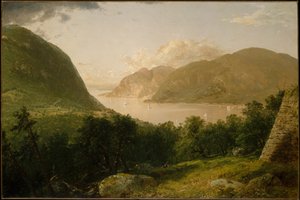 Scen vid Hudsonfloden av John Frederick Kensett