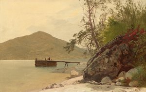 Landstigning vid Sabbath Day Point av John Frederick Kensett