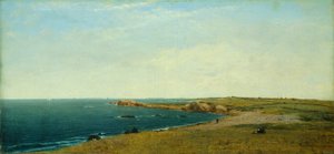 Nära Newport, 1869. av John Frederick Kensett
