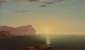 New England Sunrise, ca 1863