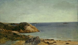 Klippiga kusten, ca 1860 (olja på duk) av John Frederick Kensett