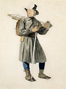 Stående konstnär av John Frederick Kensett
