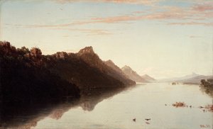 Utsikt över övre Mississippi av John Frederick Kensett