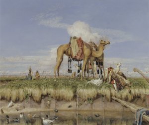 På Nilens stränder, övre Egypten av John Frederick Lewis
