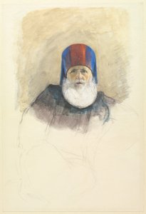 Studera för Mehmet Ali Pasha av John Frederick Lewis