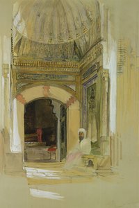 Bayazid I:s grav, Bursa, Turkiet av John Frederick Lewis