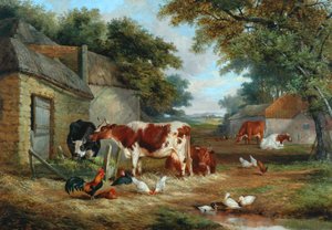Gårdsgård, 1856 av John Frederick Herring Senior
