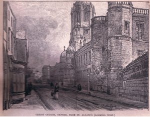 Christchurch, Oxford, från St Aldate
