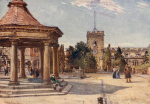 Enfield (färg litho) av John Fulleylove