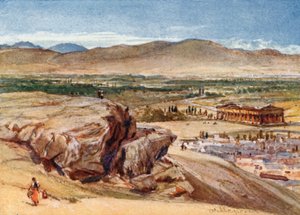 Areopagus och Theseum av John Fulleylove