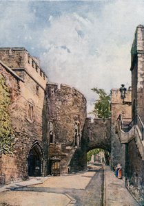 The Bloody Tower and Jewel House (Wakefield Tower), med blick österut av John Fulleylove