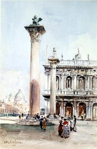 Piazzetta di San Marco, Venedig av John Fulleylove