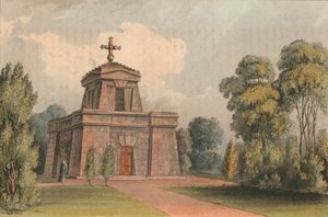Mausoleet i Trentham, 1824. av John Gendall